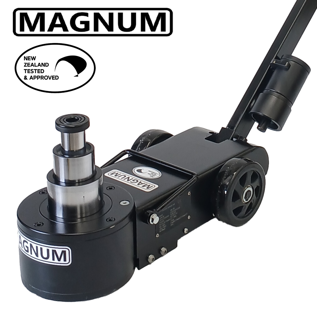 Magnum 40/22/10 Ton Air Hydraulic low-profile Jack
