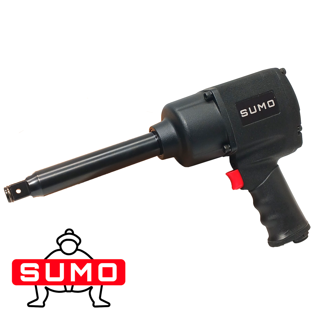 SUMO 3/4’’ Twin Hammer Extended Anvil Air Impact Wrench-1,980 Nm