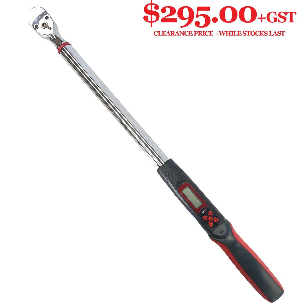 DIGITAL TORQUE WRENCH 1/2 INCH DRIVE, 340 NM