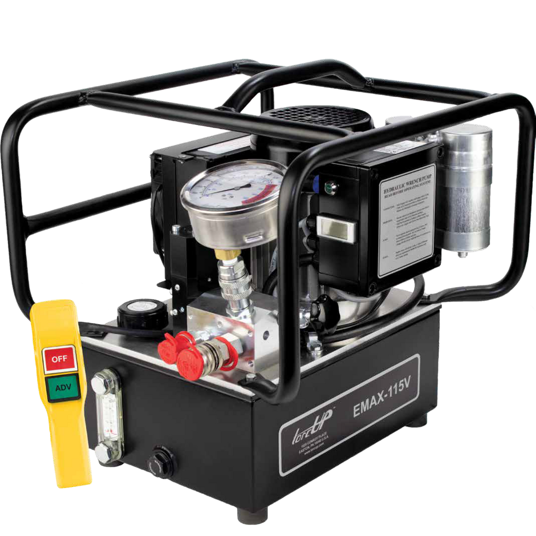 EMAX Series Electric Hydraulic Torque Wrench Pump