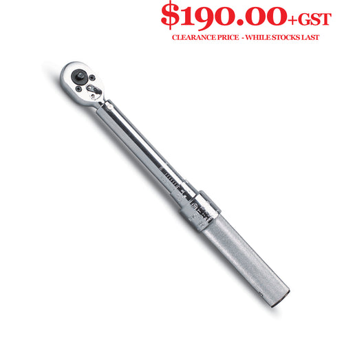Wright Tool Click-Type Torque Wrench 1/4 Inch Drive 2.5-17 Nm
