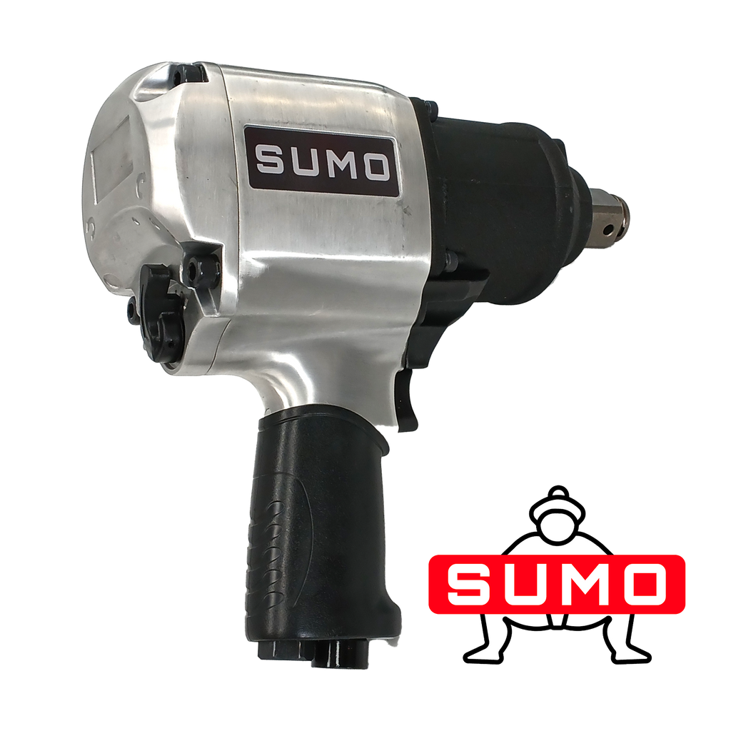 SUMO 1’’ Pistol Triple Hammer Air Impact Wrench-3,390 Nm