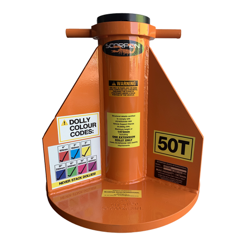 Scorpion 50 Ton floor stands per stand capacity