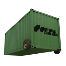 Shipping Container Fixed Side Mount Caster Wheel - 2.5 Ton