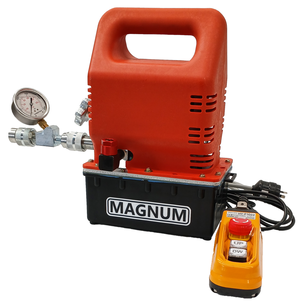 Magnum light-weight electric jacking pump