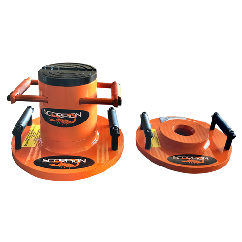 Scorpion 50 TON SJ STE-BP Extension Dolly Base plate